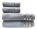 Jogo De Toalhas 4 Groh Marselha 100% Algodão Inox