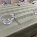 Toalha De Mesa - 6 Lugares - Retangular Jacquard 1,40x2,10m - Sianinha - Cor Verde