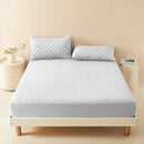 Capa Protetor Colchão Queen Impermeável Matelado Cores Cor Branco