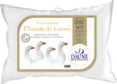 Travesseiro Daune pluma de ganso 50x70cm macio cor branco
