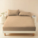 Protetor De Colchão Casal Impermeável Capa Protetora Antiácaros Matelada Cor Bege Casa Laura Enxovais