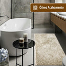 2 Tapete Banheiro Antiderrapante Absorvente 50x100 Oa Cl Pl Cor PÉROLA Marfim Bege Claro Nude