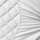 Capa Protetor Colchão Queen Impermeável Matelado Cores Cor Branco