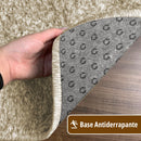 2 Tapete Banheiro Antiderrapante Absorvente 50x100 Oa Cl Pl Cor PÉROLA Marfim Bege Claro Nude