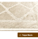 1 Tapete Banheiro Grego Antiderrapante Macio Ce Bg 40x60