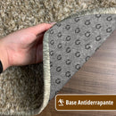 1 Tapete Banheiro Antiderrapante Absorvente 50x100 Oa Cl Mbg Cor MESCLA BEGE Marfim Nude