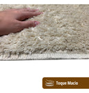 2 Tapete Banheiro Antiderrapante Absorvente 50x100 Oa Cl Pl Cor PÉROLA Marfim Bege Claro Nude