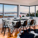 Toalha Mesa Termica Plastica Impermeavel Quadrada 4 Lugares Cor Estampadas Galinhas