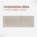 Tapete Passadeira 0,50x1,40m Línea Tear Decorativo Cozinha