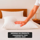 Travesseiro De Hotel Kit 10 Fibra Siliconada Macio Atacado