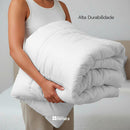 Edredom Casal 400 Fios Toque De Pluma Dupla Face