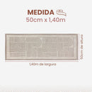 Tapete Passadeira 0,50x1,40m Línea Tear Decorativo Cozinha