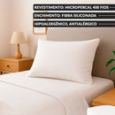 Travesseiro De Hotel Kit 10 Fibra Siliconada Macio Atacado