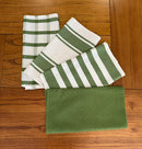 Kit 4 Panos De Copa Atoalhado 60x40cm - Pano De Prato